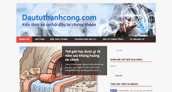 Desktop Screenshot of daututhanhcong.com